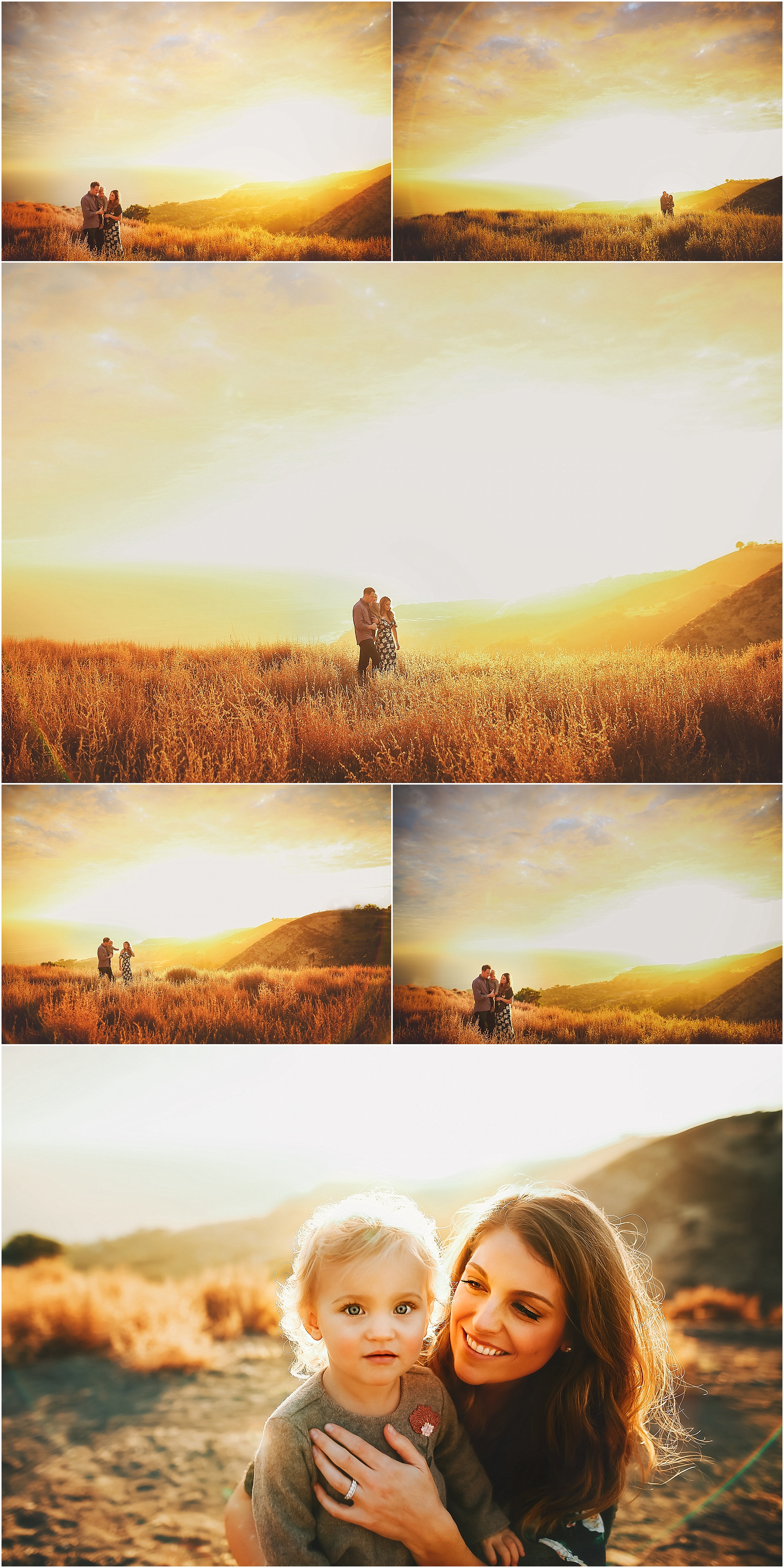 Epic sunset family session Palos Verdes Orange County PALOS VERDES FAMILY PHOTOGRAPHER